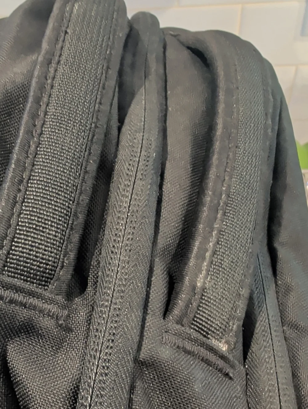 The North Face Jester Backpack in Black with White Logo Jester